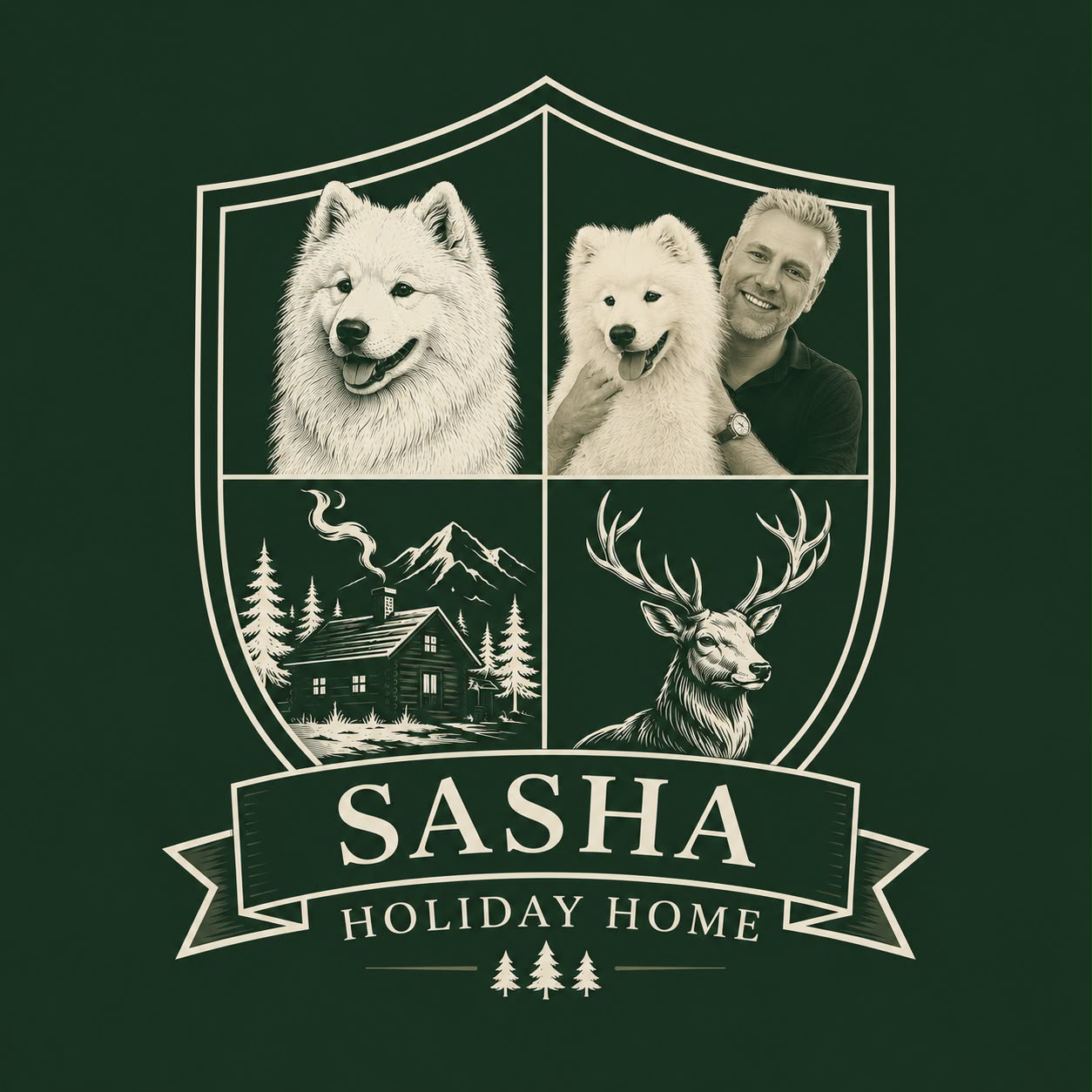 Sasha Holiday Home crest