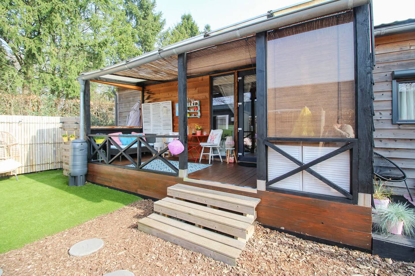 Scandinavian Forest Cabin — Exterior